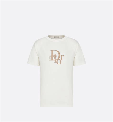 dior t shirt bianca|Dior T.